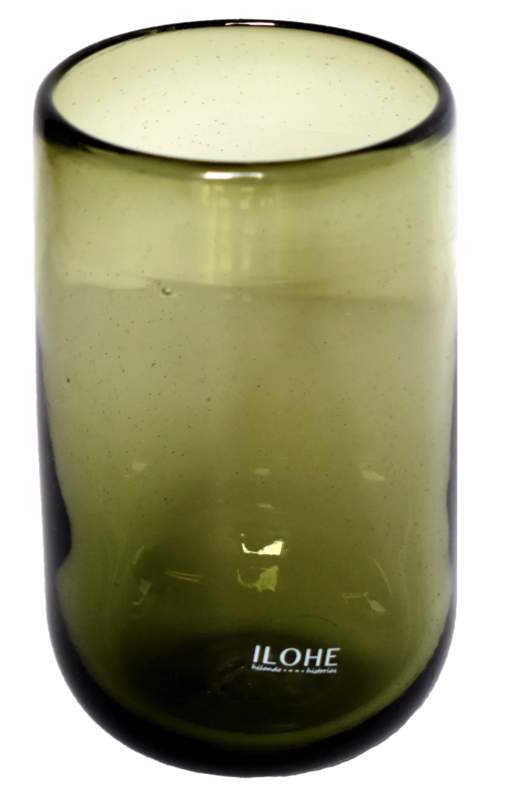 Vaso alto verde